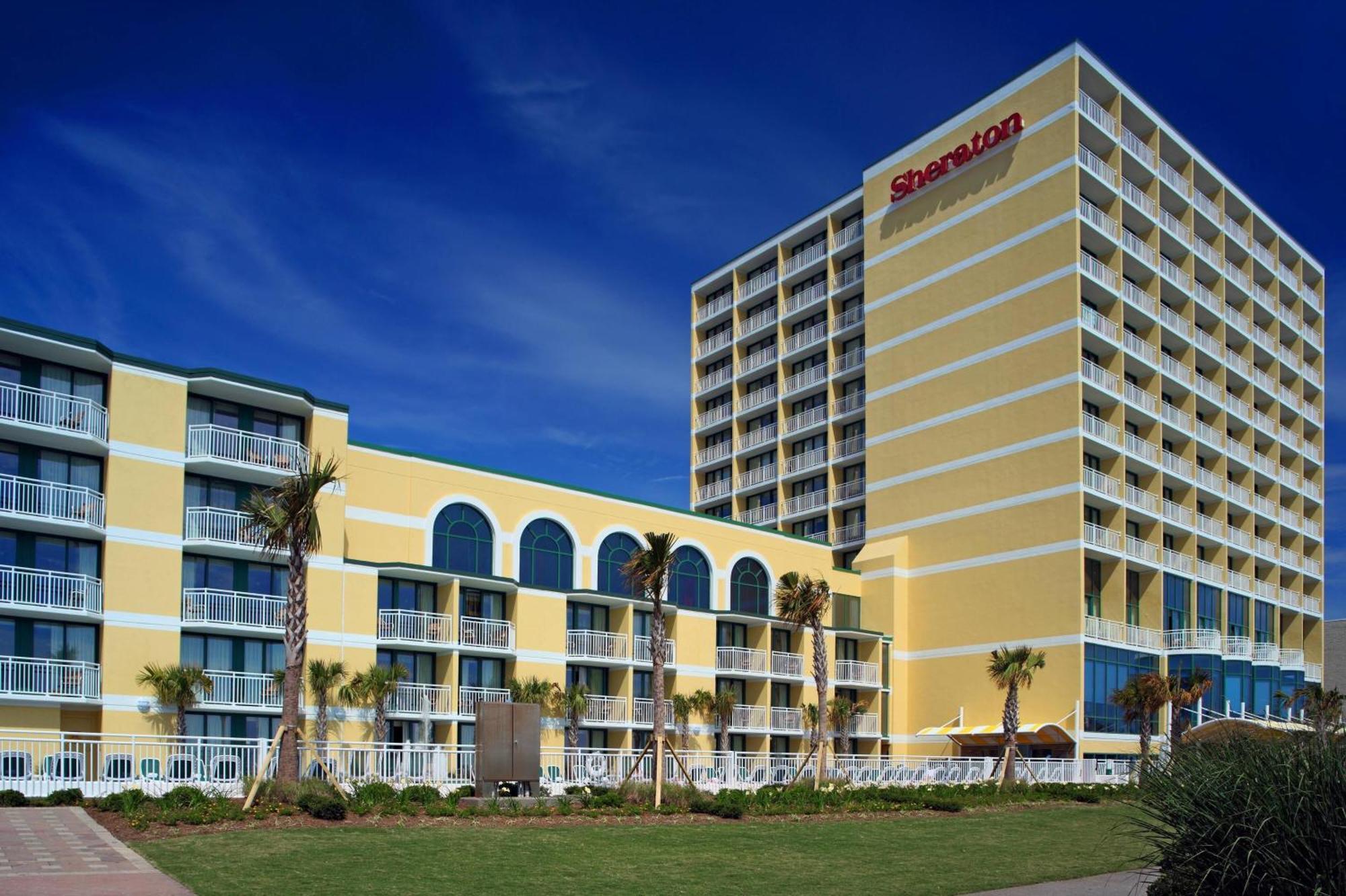 Sheraton Oceanfront Hotel Virginia Beach Exterior foto