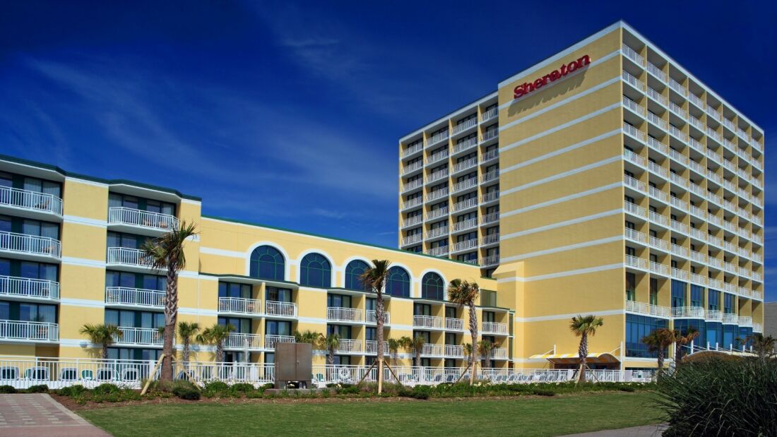 Sheraton Oceanfront Hotel Virginia Beach Exterior foto