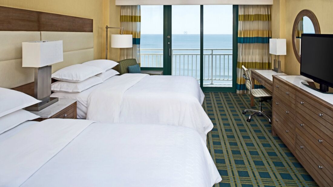 Sheraton Oceanfront Hotel Virginia Beach Exterior foto